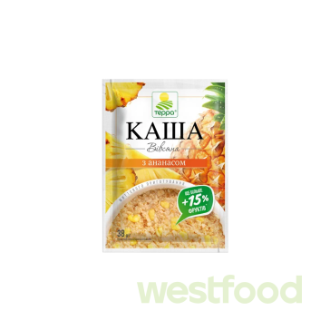Каша Терра 38г Вівсяна з анасом /в уп.12шт/