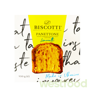 Панетоне Biscotti 950г Лимонна начинка