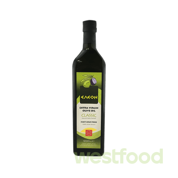 Олія 1л оливкова (скло) ELEON Classic Екстра вірджин /уп.12шт/