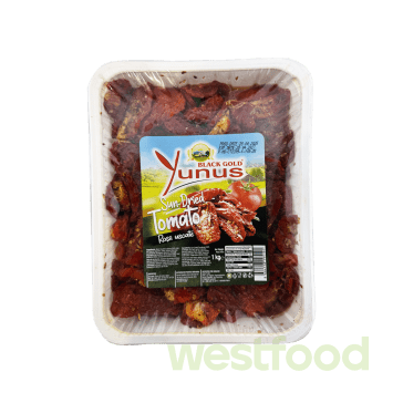 Помідори в'ялені Yunus 1кг лоток /уп.4шт/