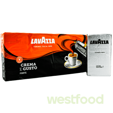 Кава мелена LAVAZZA Crema e gusto FORTE 250 г/в уп.4шт/