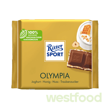 Шоколад Ritter Sport Olympia 100г, шт /в уп.12шт/