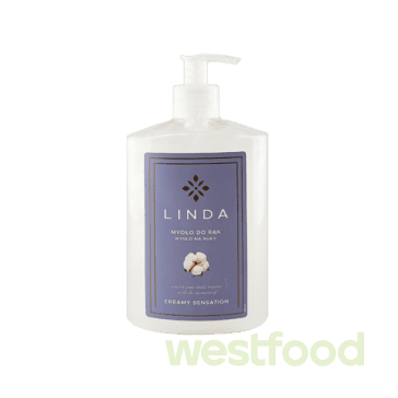 Мило рідке Linda  500мл Бавовна  /в уп.21шт в асорт./