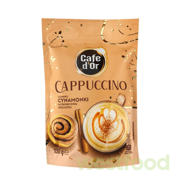 Капучіно Cafe d'Or кориця 130г/в уп.28 шт/