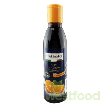 Соус бальзамічний Italiamo 250мл Апельсин /уп.12шт/