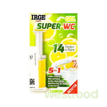 Гелевий шприц для унітазу IRGE 45г Super WS лимон