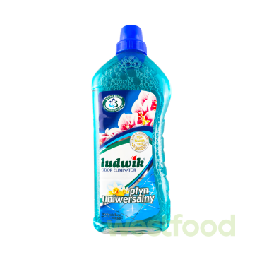 Засіб для миття універс.Ludwik 1л Odor eliminator/в уп.6шт/