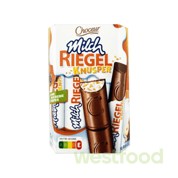 Шоколад Choceur Milch Riegel Knusper 223г /уп.32шт/