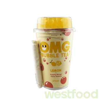 Напій Чай OMG Bubble Tea Lemon 270мл /уп.10шт/