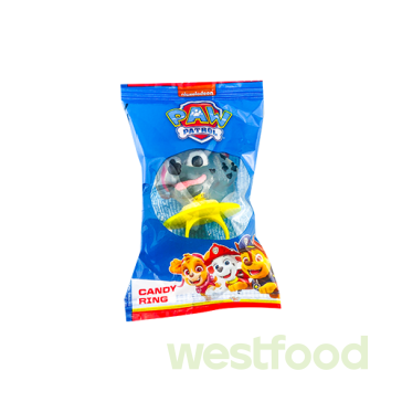 Paw Patrol Candy Ring 13г /уп.24шт/