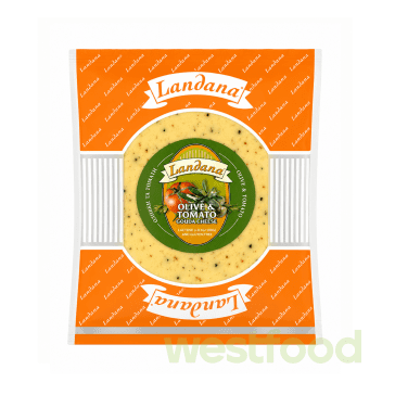 Сир Landana Оливки та томати 50%, кг