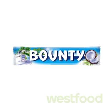 Батончик Bounty  57г /в уп.24шт/