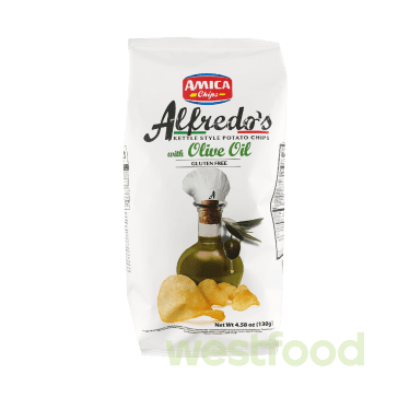 Чіпси Amica 130г Alfredo's Olive Oil /уп.15шт/