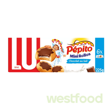 Печиво LU 225г Pepito Mini Rollos /уп.16шт/