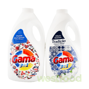 Гель для прання Gama 4,5л в асорт/в уп.2шт/