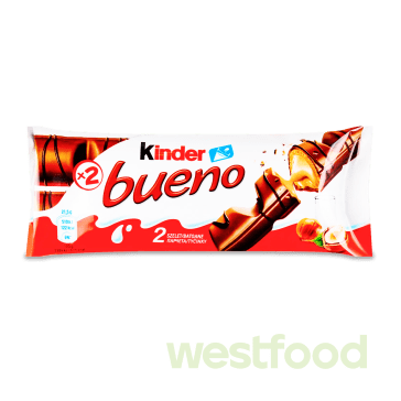 Батончик Kinder bueno, уп. 15шт*43 г