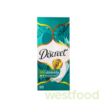 Прокладки щоденні Discreet Waterlily Multiform /упак. 18шт