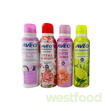 Дезодорант Aveo жіночий спрей 200мл в асорт.
