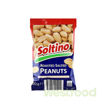 Арахіс смажений Soltino 100г солений /в уп.50шт/