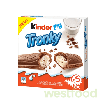 Батончики Kinder Tronky 90г, 5шт /в уп.20шт/