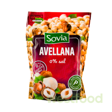 Горіхи SOVIA Фундук несол.AVELLANA 200г /в уп.20шт/