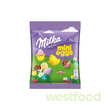 Шоколадні яйця Milka 100г Mini Eggs