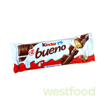 Батончик Kinder bueno, уп. 30шт*43 г