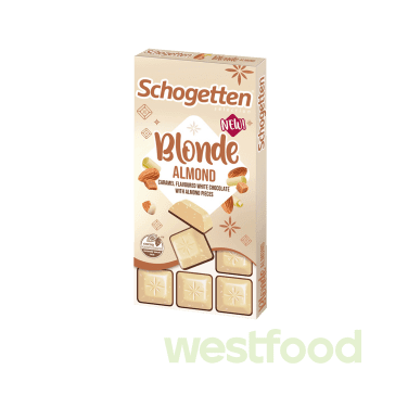 Шоколад Schogetten Blonde Almond 100г