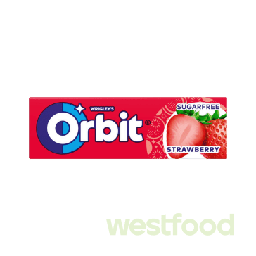 Жувальна гумка Orbit 14г Strawberry /уп.30шт/