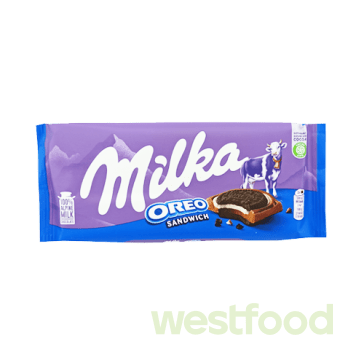 Шоколад Milka  92г Oreo Sandwich