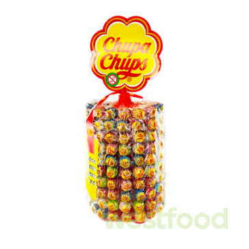 Льодяники Chupa Chups Стенд 200шт*12г