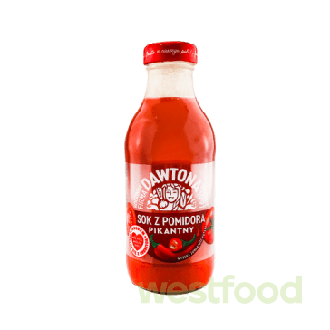 Сік Dawtona 300мл томатний пікантний скло /в уп.12шт/