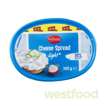 Крем-сир Milbona Light 300г/уп.12шт/