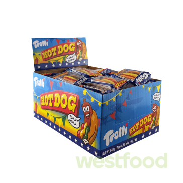 Желейки Trolli   9г Hot Dog /уп.60шт/