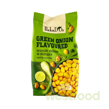 Арахіс в хрусткій оболонці BakaDOR 240г цибуля /уп.21шт в асорт/