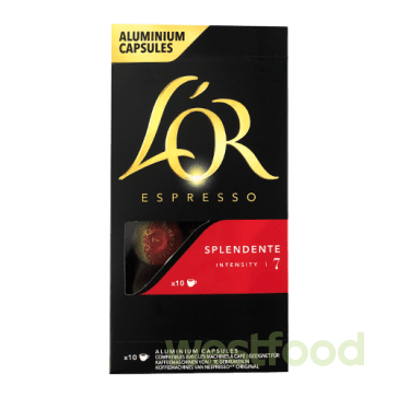 Кава в капсулах L'OR Splendente 52г/уп.20шт/