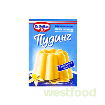 Пудинг Dr.Oetker з ванільним смаком 40г