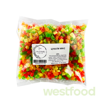 Цукати Мікс 100г Приправи світу /уп.10шт/