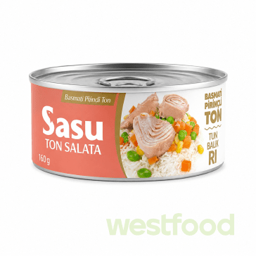 Тунець Sasu з рисом басматі 160 г/в уп.24шт/
