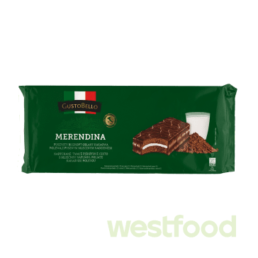 Бісквіт Gusto Bello 350г Merendina /уп.15шт/