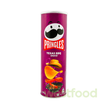 Чіпси Pringles 175г Texas BBQ sauce /в уп.19шт/