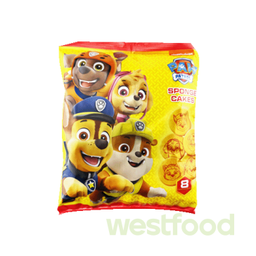 Печиво PawPatrol Sponge Cakes 90г /уп.12шт/