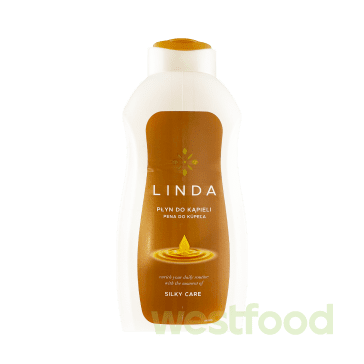 Гель-піна для душу Linda 1,3л Silky care  /в уп.6шт/