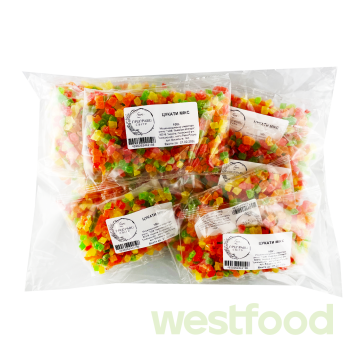 Цукати Мікс 250г Приправи світу /уп.10шт/