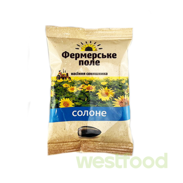 Насіння соняшника "Фермерське поле" 160г солоне /в уп.30шт/