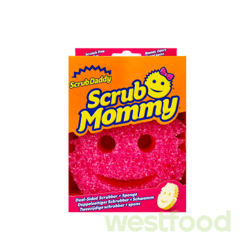 Губка кухонна ScrubDaddy Scrub Mommy рожева/фіолет