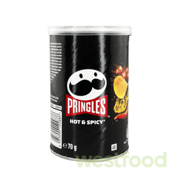 Чіпси Pringles  70г Hot&Spisy /в уп.12шт/