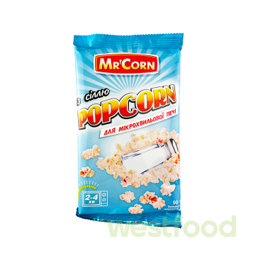 Попкорн Mr'Corn для МХП 90г сіль /в уп.15шт/