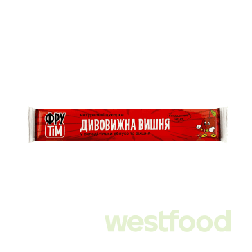 Цукерки натуральні ФРУТІМ 20г Ябл-Вишня /в уп.50шт/