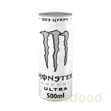 Енергетичний напій Монстер Енерджі Ультра 500мл /в уп.12шт/